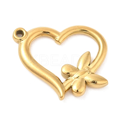 Ion Plating(IP) 304 Stainless Steel Pendants STAS-D084-20G-1