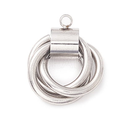 Non-Tarnish 304 Stainless Steel Pendants STAS-A059-01A-P-1