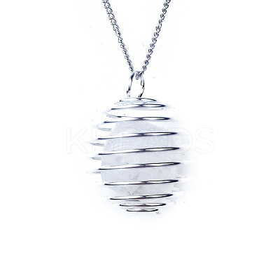 Natural Quartz Crystal Lantern Pendants FIND-PW0010-06A-1