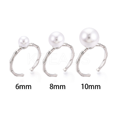 Brass Cup Peg Ring Settings KK-N274-33P-1