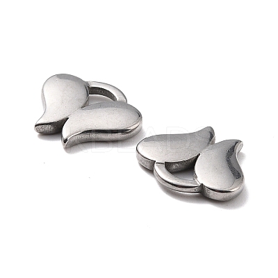 Non-Tarnish 304 Stainless Steel Pendants LS-STAS-B024-26P-1