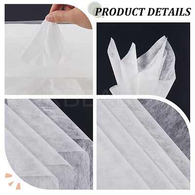 Milk Cotton Bouquet Wrapping Craft Paper DIY-WH20007-28A-1