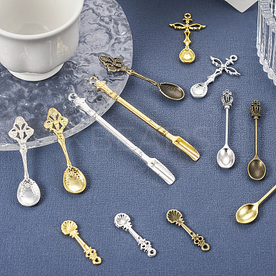 26Pcs 13 Style Zinc Alloy Pendants FIND-TA0002-53-1