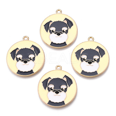 Eco-Friendly Alloy Enamel Pendants LS-X-ENAM-Q437-053-NR-1