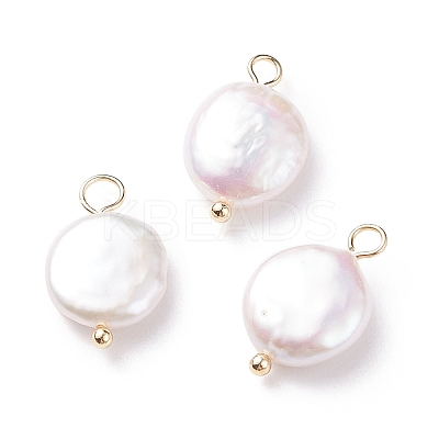 Natural Baroque Pearl Keshi Pearl Pendants X-PALLOY-JF01494-01-1