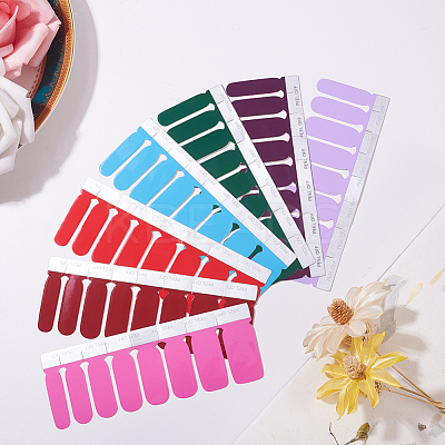 Solid Color Full Cover Best Nail Stickers MRMJ-T039-01-M-1