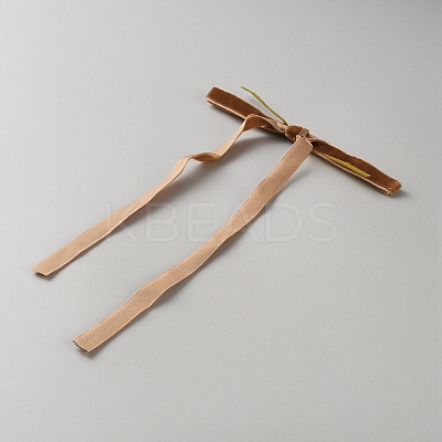 Velvet Bowknot AJEW-WH20006-160B-1