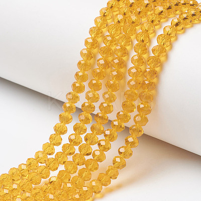Glass Beads Strands X-EGLA-A034-T8mm-D17-1