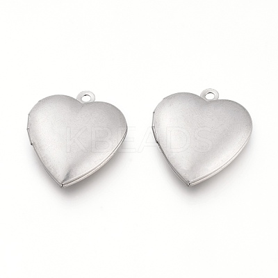 Non-Tarnish 304 Stainless Steel Blank Stamping Tag Locket Pendants STAS-K192-16P-1