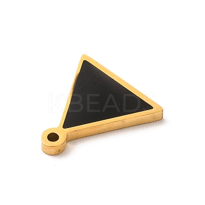 304 Stainless Steel Enamel Charms STAS-A078-08G-1