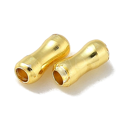 Rack Plating Brass Beads KK-Q019-15B-G-1