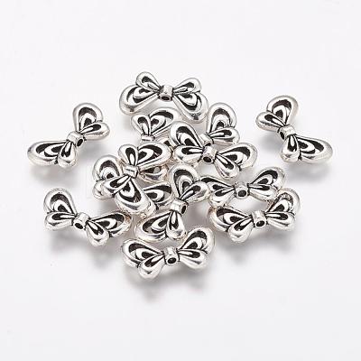 Tibetan Style Alloy Beads TIBEP-GC045-AS-NR-1