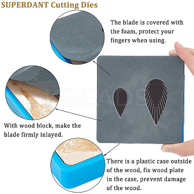 1 Pc Wood Cutting Dies DIY-SD0001-68I-1