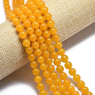 Natural Malaysia Jade Beads Strands G-L645-C01-12mm-23-1