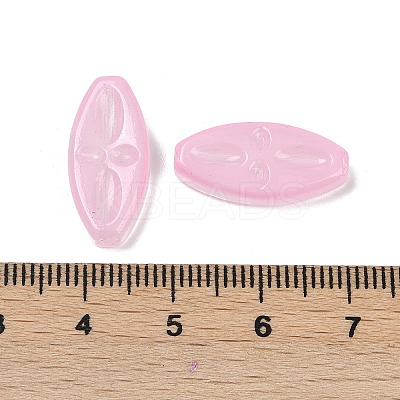 Transparent Glass Beads DGLA-E004-14I-1