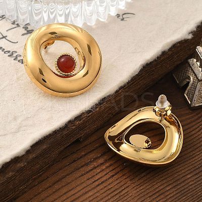 304 Stainless Steel Stud Earrings STAS-Z112-12G-02-1