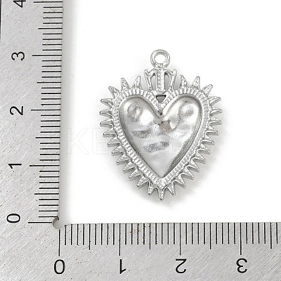304 Stainless Steel Pendants STAS-P390-02E-P-1