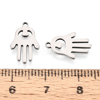 Tarnish Resistant Religion 201 Stainless Steel Charms STAS-N092-29-1