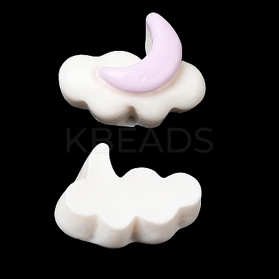 Cartoon Opaque Resin Cabochons RESI-C039-01H-1