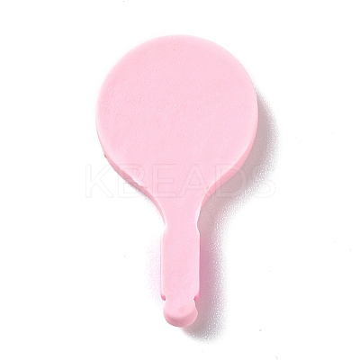 Opaque Resin Accessories Ornaments Resin Racket Cabochons RESI-B013-01-1