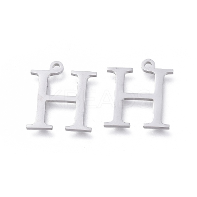 Tarnish Resistant 304 Stainless Steel Charms STAS-K215-02P-1