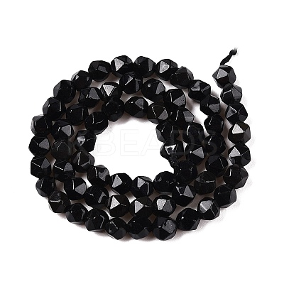 Natural Obsidian Beads Strands G-T138-215-1