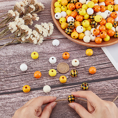 DIY Wood Beads Jewelry Making Kits DIY-PH0002-51-1