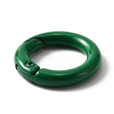 Zinc Alloy Spring Gate Rings FIND-WH0036-30B-10-1