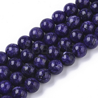 Natural Quartzite Jade Beads Strands LS-G-S150-57-8mm-1-1