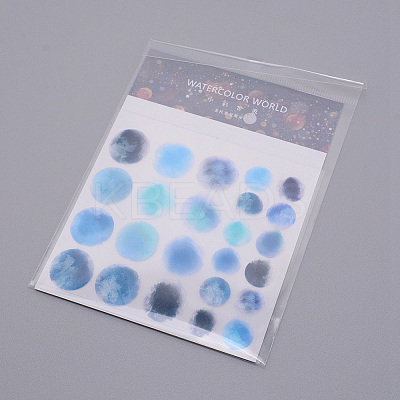 Waterproof PVC Creative Sticker LS-DIY-WH0195-38F-1
