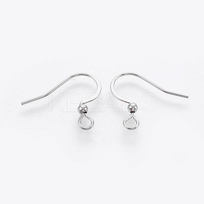 Tarnish Resistant 316 Surgical Stainless Steel French Earring Hooks LS-STAS-P221-03P-1