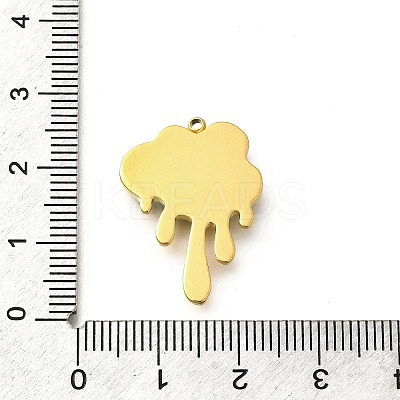 304 Stainless Steel Enamel Pendants LS-STAS-Q347-04G-1