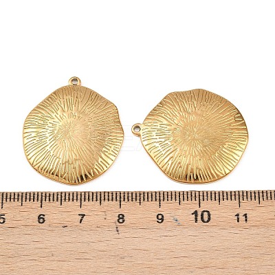 304 Stainless Steel Pendants STAS-P424-03G-1