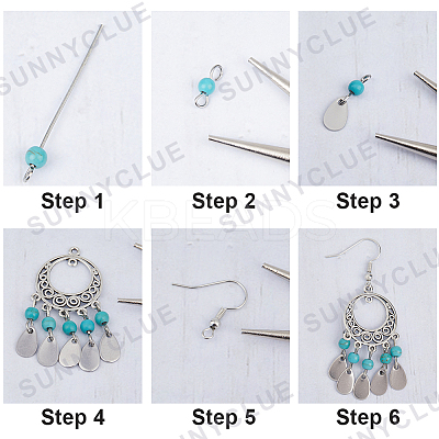 DIY Bohemia Earring Making Including DIY-SC0022-45-1