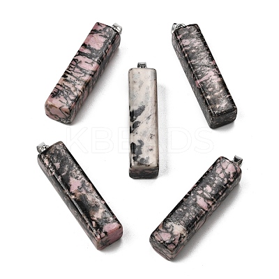 Natural Rhodonite Big Pendants G-F820-03P-10-1