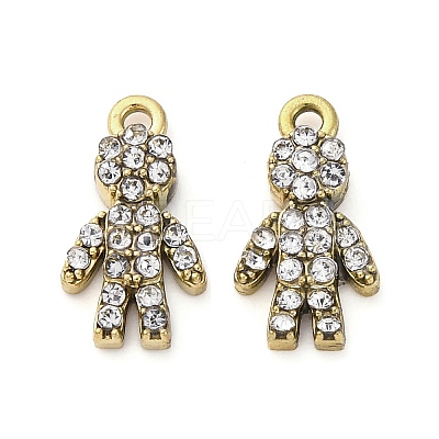 304 Stainless Steel Charms LS-STAS-V003-05G-12-1