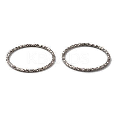 Non-Tarnish 304 Stainless Steel Saw Cut Open Jump Rings STAS-L262-37B-P-1