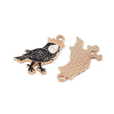 Alloy Enamel Pendants X-ENAM-M054-06KCG-1
