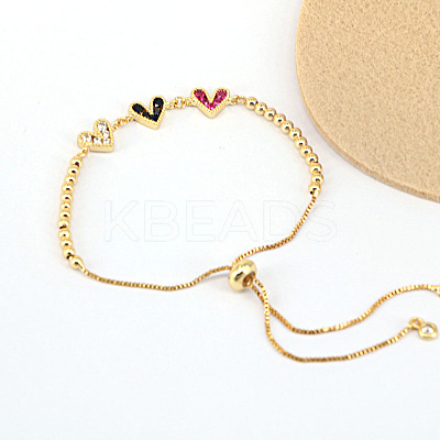 Adjustable Box Chain Slider Bracelets FS-WG29C47-10-1