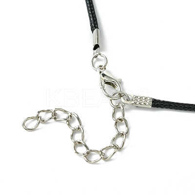 Glass Seed Beads Beaded Clover Pendant Necklaces NJEW-MZ00087-1