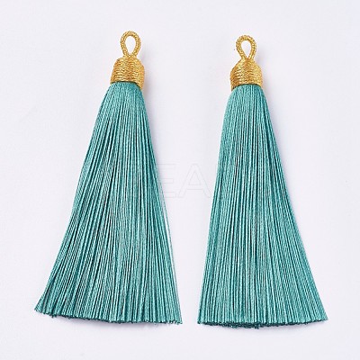 Polyester Tassel Big Pendants Decoration FIND-I007-A05-1