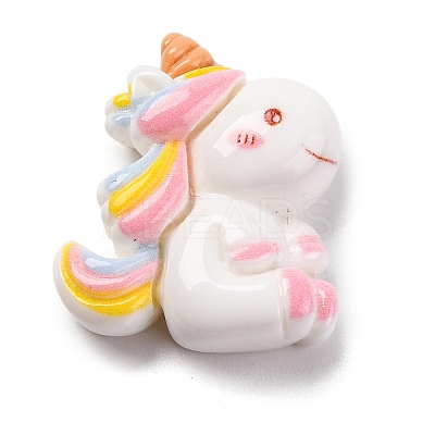 Unicorn Theme Cartoon Resin Decoden Cabochons X1-CRES-Z011-02C-1