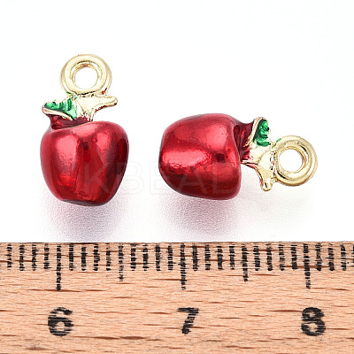 Alloy Enamel Charms PALLOY-T090-51-1