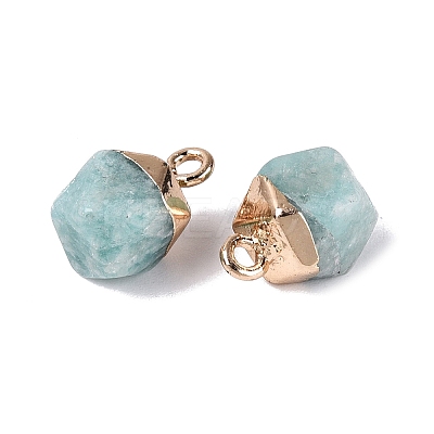 Natural Amazonite Pendants G-N359-18G-18-1