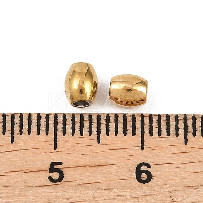 201 Stainless Steel Beads STAS-F339-08A-G-1