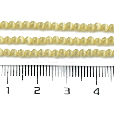 Cat Eye Beads Strands CE-Z001-01C-1