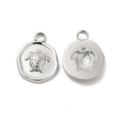 Non-Tarnish 304 Stainless Steel Pendants STAS-B032-14P-1