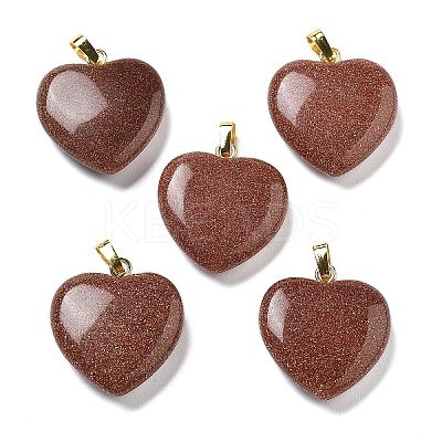 Synthetic Goldstone Pendants G-G956-B15-G-1