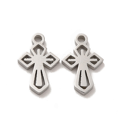 Non-Tarnish 304 Stainless Steel Charms STAS-F292-01P-1