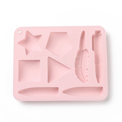 DIY Crayon Food Grade Silicone Molds DIY-B057-09-1